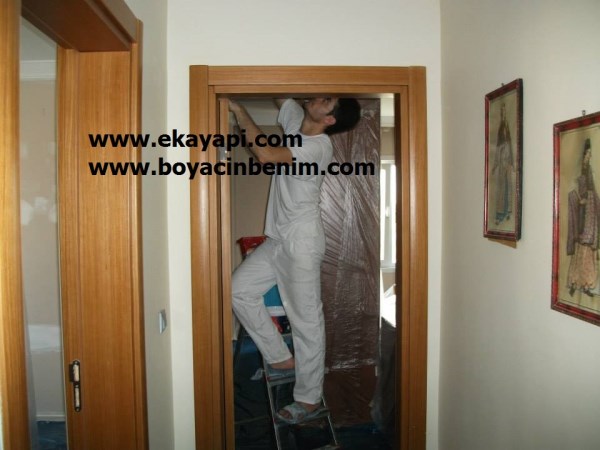 Merdiven Başı Boya İşi Merdiven Başı Boya İşi